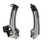  Acerbis 23+ Husqvarna Fc/Fx/ Tc/ Txi/ Fe/ Te Frame Guards- X-Grip - Black/Gray 