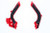  Acerbis 19-22 Ktm 125-501 Tc/Fc/Fx/Fe/S/Te/Tx/ 21-23 Gasgas Frame Guards- X-Grip - Red/Black 