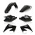  Acerbis 04-07 Honda Cr125r/250R Plastic Kit - Black 