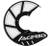  Acerbis X-Brake Vented Disc Cover - Black/White 