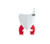  Acerbis 17-21 Honda Crf250r/Rx/Crf450r/Rx/ 2022 Crf450r-S Raptor Front Number Plate - White/Red 