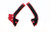  Acerbis 18-24 Huqvarna Tc85/ Sx85/Mc85 Frame Guard X Grip - Red/Black 