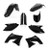  Acerbis 09-11 Kawasaki Kx450f Full Plastic Kit - Black 