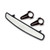  Longacre Mirror Kit Length: 17'' Short Bracket- Roll Bar 1 1/2" 