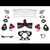  Eventuri C8 Corvette Coupe Black Carbon Intake System 