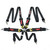  Zamp Fia 8853-2016 3"/2" 6-Point Pull Up(In) Seat Harness 