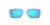 Oakley OO9231-0761 Sunglasses Heliostat Clear Frames with Prizm Sapphire Lenses