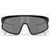 Oakley OO9484D-0149 RSLV Sunglasses Matte Black Shield Frame w/ Prizm Black Lens