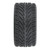 Pro-Line Racing Goodyear Eagle Rain Tire F/R MTD Grey for Losi NASCAR Race Car (4) (PRO1028310)