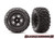 Traxxas 5-Spoke 2.8" Black Wheels & Sledgehammer Tires (2) (6792)