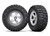 Traxxas SCT Satin Chrome Wheels & Kumho Tires (2) (5881X)