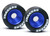 Traxxas Blue Aluminum Wheelie Bar Wheels & Hardware (2) (5186A)