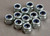 Traxxas 3 mm Flanged Nylon Chrome Locking Nuts (12) (2745)