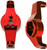 Traxxas Caster Blocks 6061-T6 Aluminium Red Anodized Left And Right TRX8232R