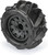 Pro-Line Racing Dumont 2.8 Sand/Snow MTD Raid Black Wheels F/R (PRO1019310)