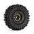 INJORA 1.0" 58*24mm -2.65mm Offset Brass Beadlock Wheel Set 1/24 YQW-1008-1017