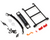 Axial SCX30 Ford Bronco Body Parts & Lens Set Factory Fit Roof Rack AXI-3304
