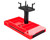 Ernst Manufacturing Ultimate Hobby Stand Base With Lid Platform Red/Black ERN180