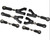 Hot Racing NASCAR Aluminum Adjustable Camber & Steering Links Set AGRM547NC01