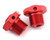Arrma 17mm Aluminum Wheel Hex Red Set of 2 For BLX 4x4 Typhon Kits (ARA310904)