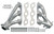 HEDMAN Hedman Headers - 99-01 Mustang W/V6 