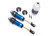 Traxxas 1/10 Blue Aluminum XX-Long GTR Shocks (2) (7462)