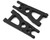 Arrma 3S BLX Front Suspension Arm Set of 2 Black Composite Material (ARA330543)