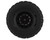 JConcepts Landmines 1.0" Pre-Mounted Tires w/Hazard Wheel Black (JCO4022-3594)