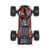 ARRMA 1/16 Mini KRATON 3S DSC 4X4 RTR Brushless Speed Truck- Black/Red ARA2508T1