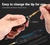 INJORA 8-in-1 Hex Screwdrivers Nut Drivers Quick Change RC Tool Kit Tool-LSD58