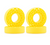INJORA Silicone Rubber Inserts 1.0" 61-63mm Tires Waterproof Yellow DGT-1062YE