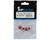 1UP Racing 4mm "Lockdown" Serrated Aluminum Wheel Nuts Red Set Of 4 (1UP870501)