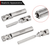 INJORA Stainless Steel Drive Shafts D Shaped Hole C10 JLU Bronco Base SCX24151SR