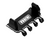 INJORA CNC Aluminum Adjustable Servo Mount Black for 1/24 Axial SCX24-162BK