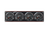 Longacre 52-44586 Elite Waterproof Gauge Panel 3 Gauge Oil Pressure/Water Temp +