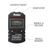 Longacre 22168 Robic Racing Lap Timer  Stopwatch SC-505W Counts Laps To 99 Black