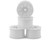 JConcepts Pioneer 2.2 Rear Buggy Wheels White Set Of 4 With 12mm Hex JCO3466W