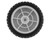 JConcepts Mini-B Swagger Pre-Mounted Front Tires White Set 2 Pink JCO4003101011