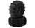 JConcepts Animals Pre-Mounted Monster Truck Tires Hazard Wheel Black JCO40163994