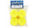 JConcepts Mono 2.2 Rear Wheels Yellow B7/B6/B74/RB6 w/12mm Hex Set of 4 JCO3348Y