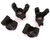 Losi Mini-T 2.0 Spindle & Hub Set Dual Pivot Points High-Impact Black LOS214006
