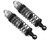 Losi Mini-T 2.0 Aluminum Front Shock Assembly Silver Set 2 Machined (LOS314004)