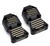 INJORA 2pcs 10g/pc Black Brass Diff Covers for Axial SCX24 AX24 Black SCX24-37BK