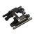 INJORA 53g/pcs Brass Skid Plate Transmission Mount for 1/18 TRX4M Black 4M-67BK