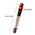 INJORA 43mm Aluminum Threaded Double Barrel Shocks Dampers Axial SCX24-27RB-4