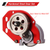 INJORA CNC Aluminum Complete Transmission Gearbox Red for Axial AX24 SCX24-130RD