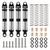 INJORA 59mm Long Threaded Oil Shocks for 1/18 TRX4M Upgrade (4M-42) 4M-42BS-4