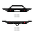 INJORA Aluminum Front Rear Bumper for 1/30 SCX30 Bronco CNC-machined SCX30-15FR