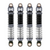 INJORA 59mm Long Threaded Oil Shocks for 1/18 TRX4M Upgrade 4M-42 Gray 4M-42GL-4