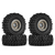 INJORA 1.0" 58*24mm -2.65mm Offset Brass Wheel Set for Crawlers YQW-1008GL-1017